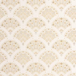 neutral botanical wallpaper from casadeco