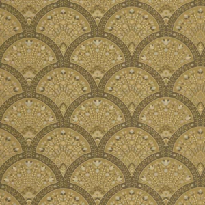 green botanical wallpaper from casadeco