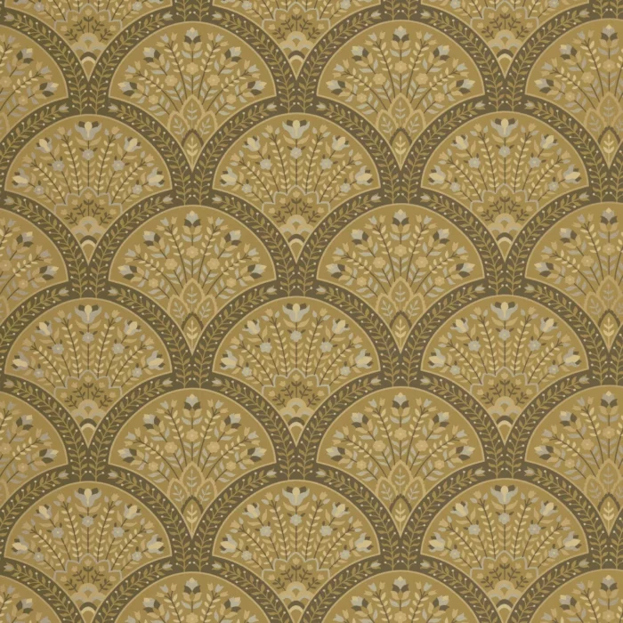 Wallace Wallpaper - Moutarde fabric swatch HETA201192510