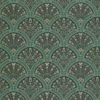 green botanical wallpaper from casadeco