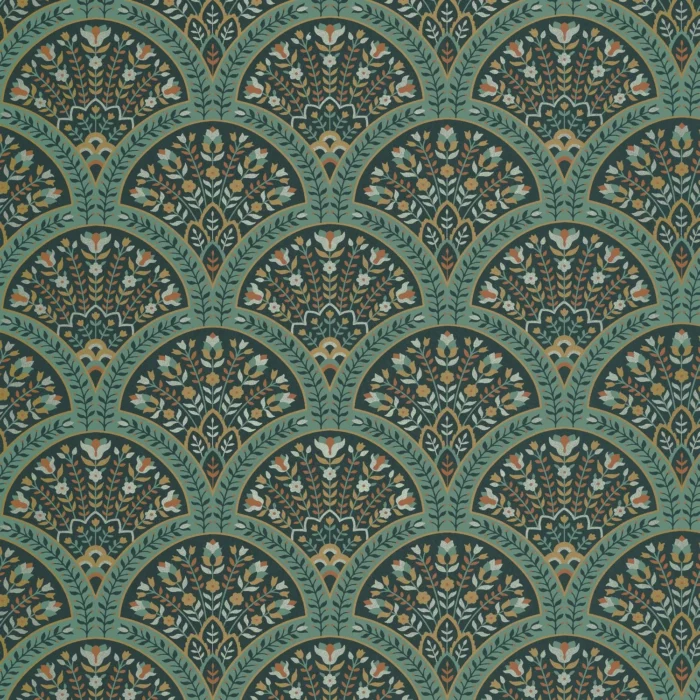 Wallace Wallpaper - Canopee fabric swatch HETA201197433