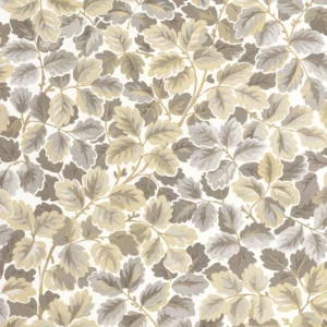 brown botanical wallpaper from casadeco