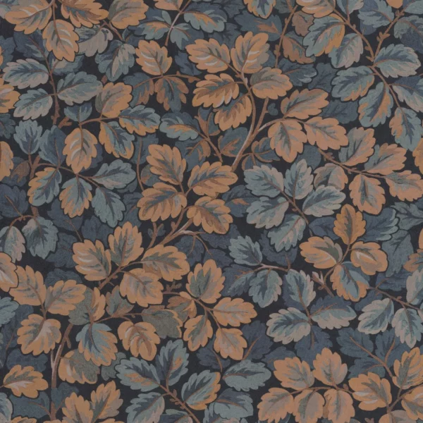 Regent S Park Wallpaper - Encre by brown botanical wallpaper from casadeco