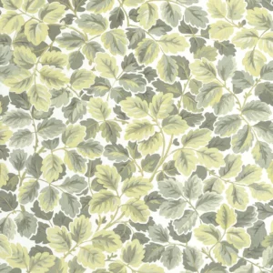 green botanical wallpaper from casadeco