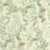 green botanical wallpaper from casadeco