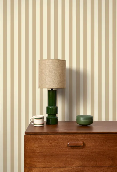 Elizabeth Wallpaper - Beige Creme by Elizabeth Wallpaper - Beige Creme from
