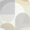 neutral geometric wallpaper from casadeco