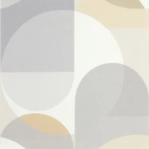 neutral geometric wallpaper from casadeco