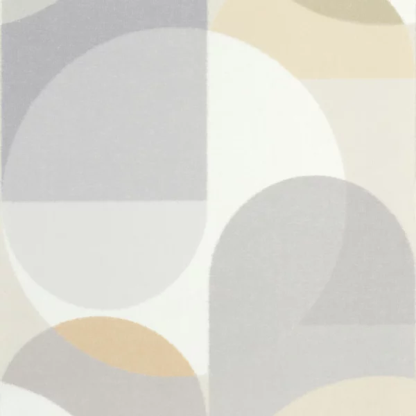 neutral geometric wallpaper from casadeco