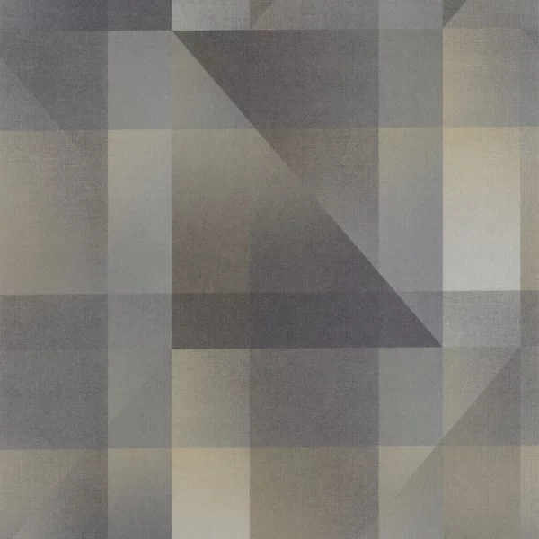 black-grey geometric wallpaper from casadeco