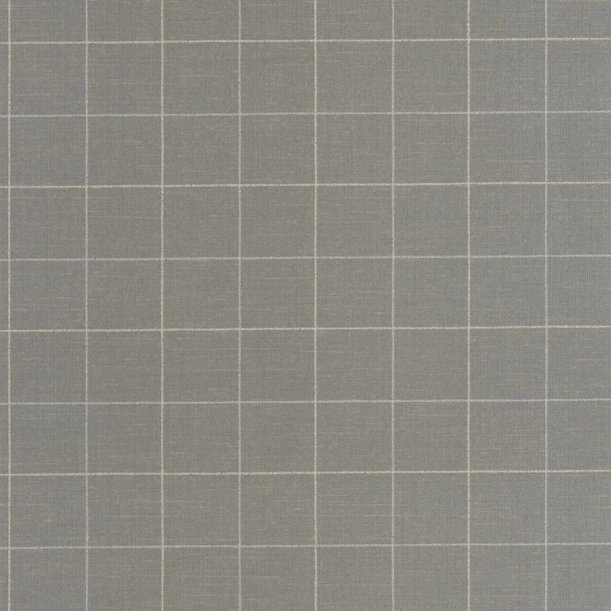 Liam Wallpaper - Anthracite by black-grey checked wallpaper from casadeco
