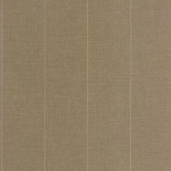 Charlie Wallpaper - Tabac by green striped wallpaper from casadeco