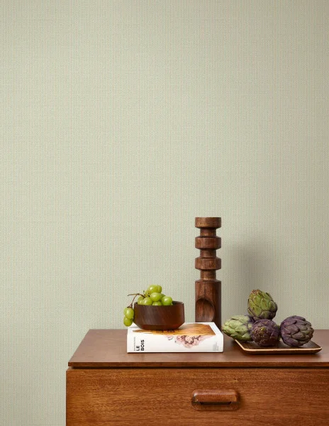 Owen Wallpaper - Vert Amande by Owen Wallpaper - Vert Amande from