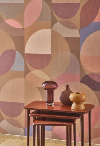 Abby Wallpaper - Cognac by Abby Wallpaper - Cognac from