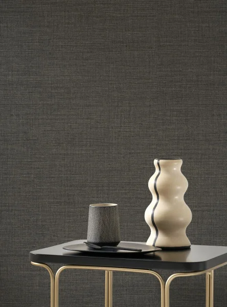 Smith Wallpaper - Noir Fusain by Smith Wallpaper - Noir Fusain from