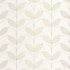 white botanical wallpaper from casadeco