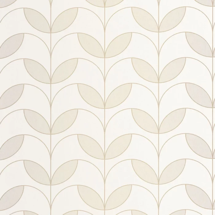 Mistinguett Wallpaper - Beige Lin swatch