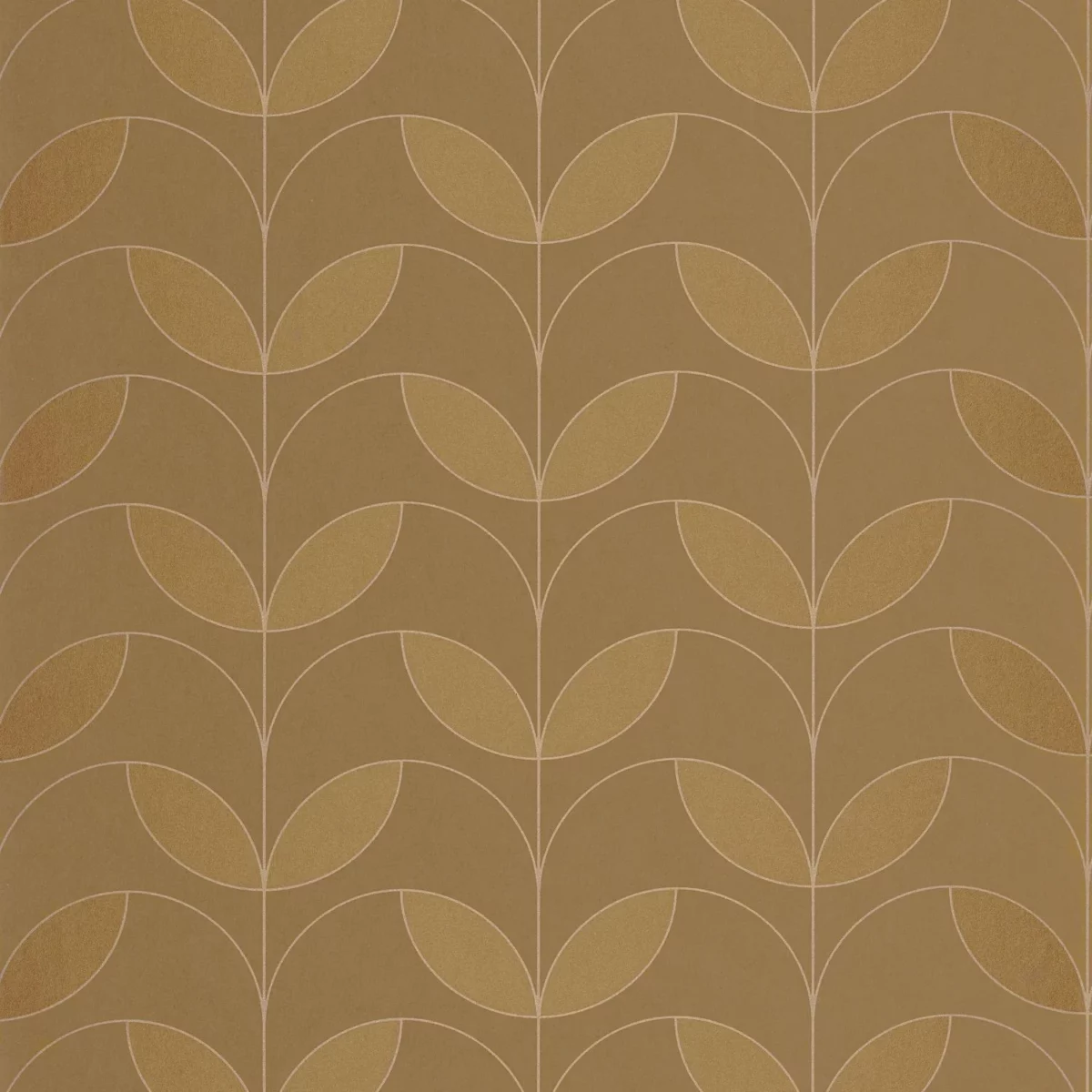yellow botanical wallpaper from casadeco