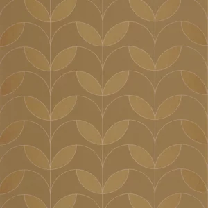yellow botanical wallpaper from casadeco
