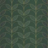 green botanical wallpaper from casadeco