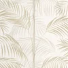 white botanical wallpaper from casadeco