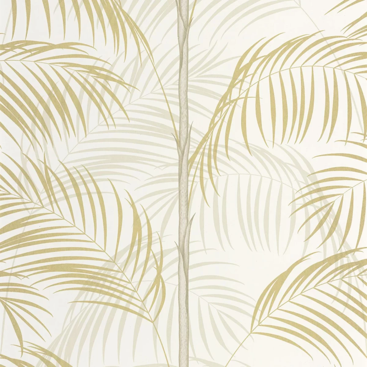green botanical wallpaper from casadeco