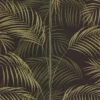 green botanical wallpaper from casadeco