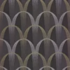 brown geometric wallpaper from casadeco