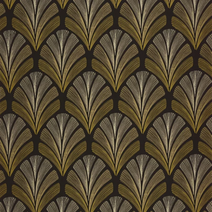 Folies St James Wallpaper - Tabac swatch