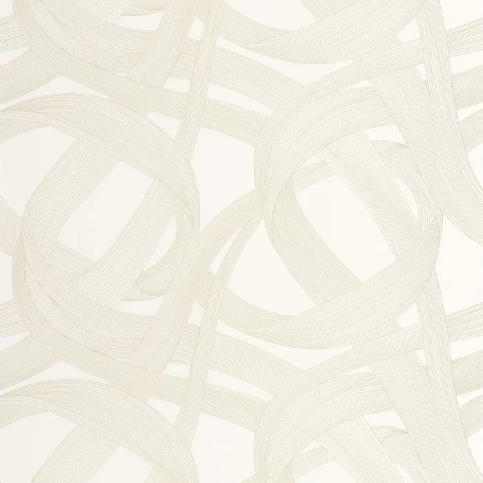 Shimmy Wallpaper - Blanc Ficelle swatch