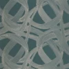 blue contemporary wallpaper from casadeco