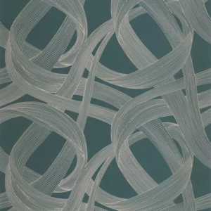 blue contemporary wallpaper from casadeco