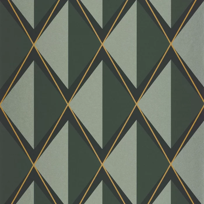 Chaplin Wallpaper - Vert Taiga swatch