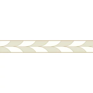 white geometric wallpaper from casadeco