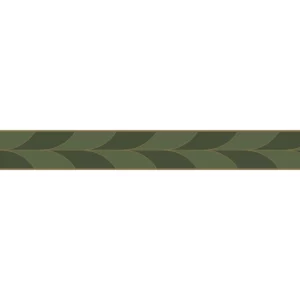 green geometric wallpaper from casadeco