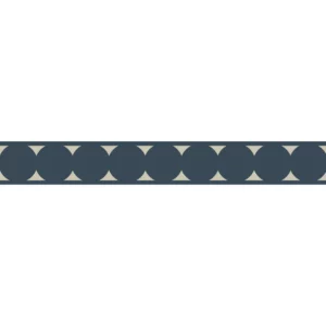 blue geometric wallpaper from casadeco