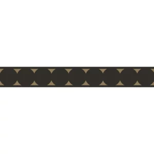 brown geometric wallpaper from casadeco