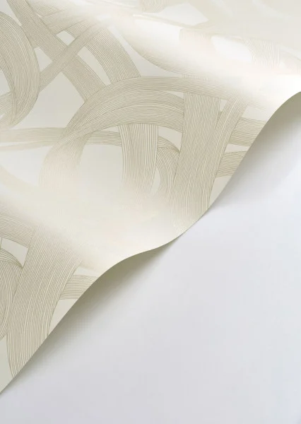 Shimmy Wallpaper - Blanc Ficelle by Shimmy Wallpaper - Blanc Ficelle from