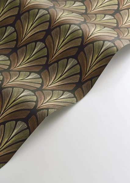 Folies St James Wallpaper - Terracotta by Folies St James Wallpaper - Terracotta from