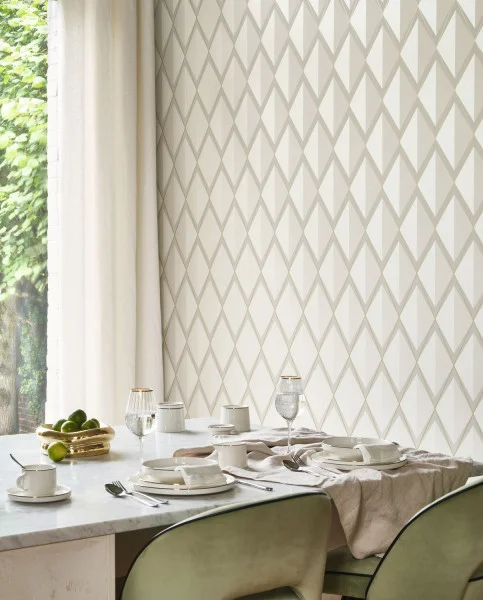 Chaplin Wallpaper - Grege by Chaplin Wallpaper - Grege from