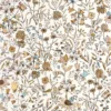 multicolour botanical wallpaper from caselio