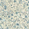 blue botanical wallpaper from caselio