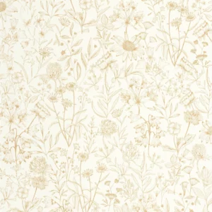 neutral botanical wallpaper from caselio