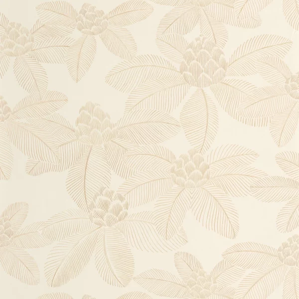 neutral botanical wallpaper from caselio