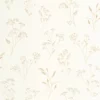 neutral botanical wallpaper from caselio