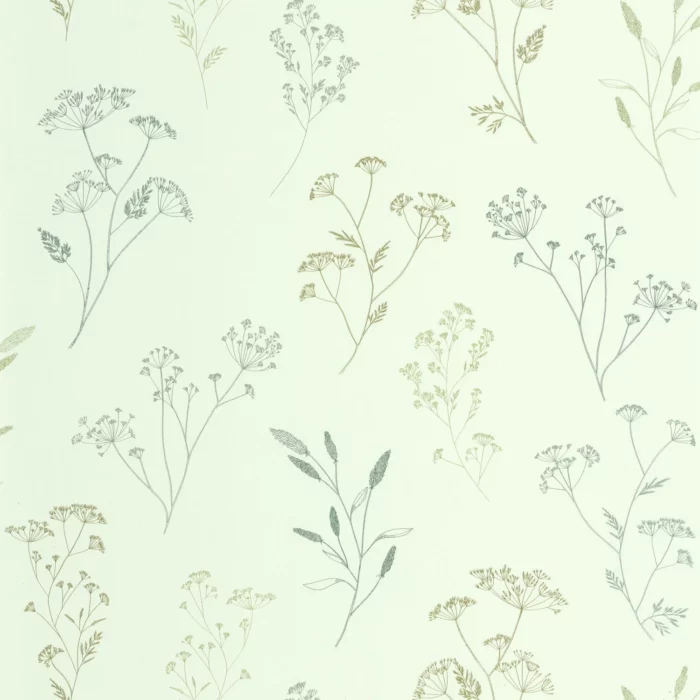 Little Graminea Wallpaper - Vert D'Eau – Vert Deau swatch