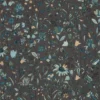 blue botanical wallpaper from caselio