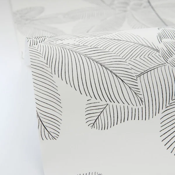 Lotus Wallpaper - Noir Blanc by Lotus Wallpaper - Noir Blanc from