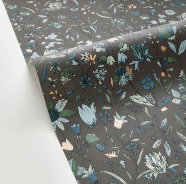 Jardin De Giverny Wallpaper - Carbone Vert by Jardin De Giverny Wallpaper - Carbone Vert from