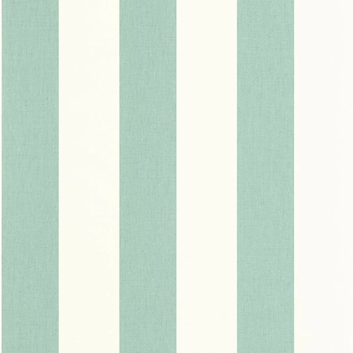 Linen Lines Wallpaper - Vert Menthe by blue striped wallpaper from caselio